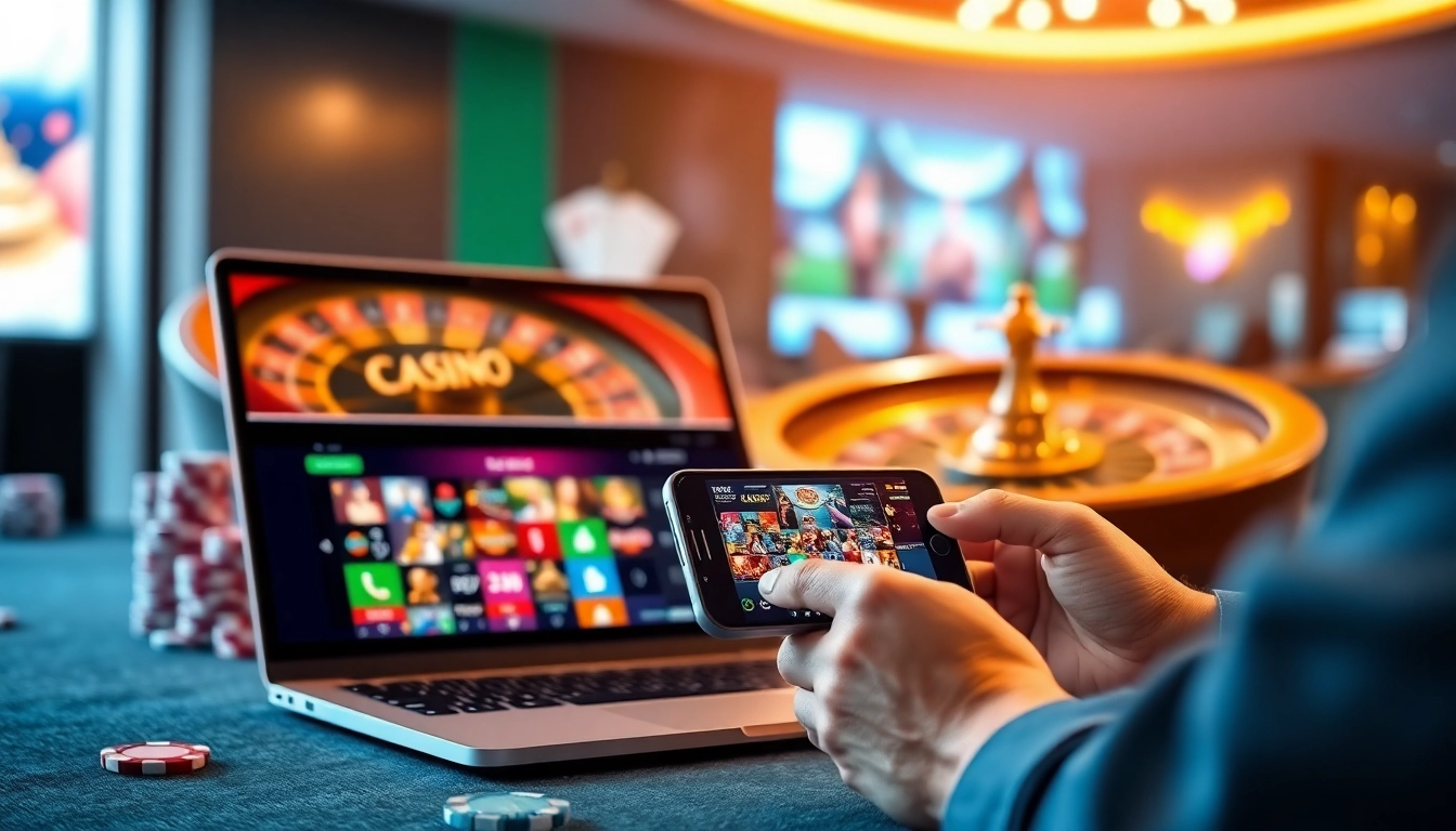 Experience the excitement of the meilleur casino en ligne belgique with engaging devices and vibrant games.