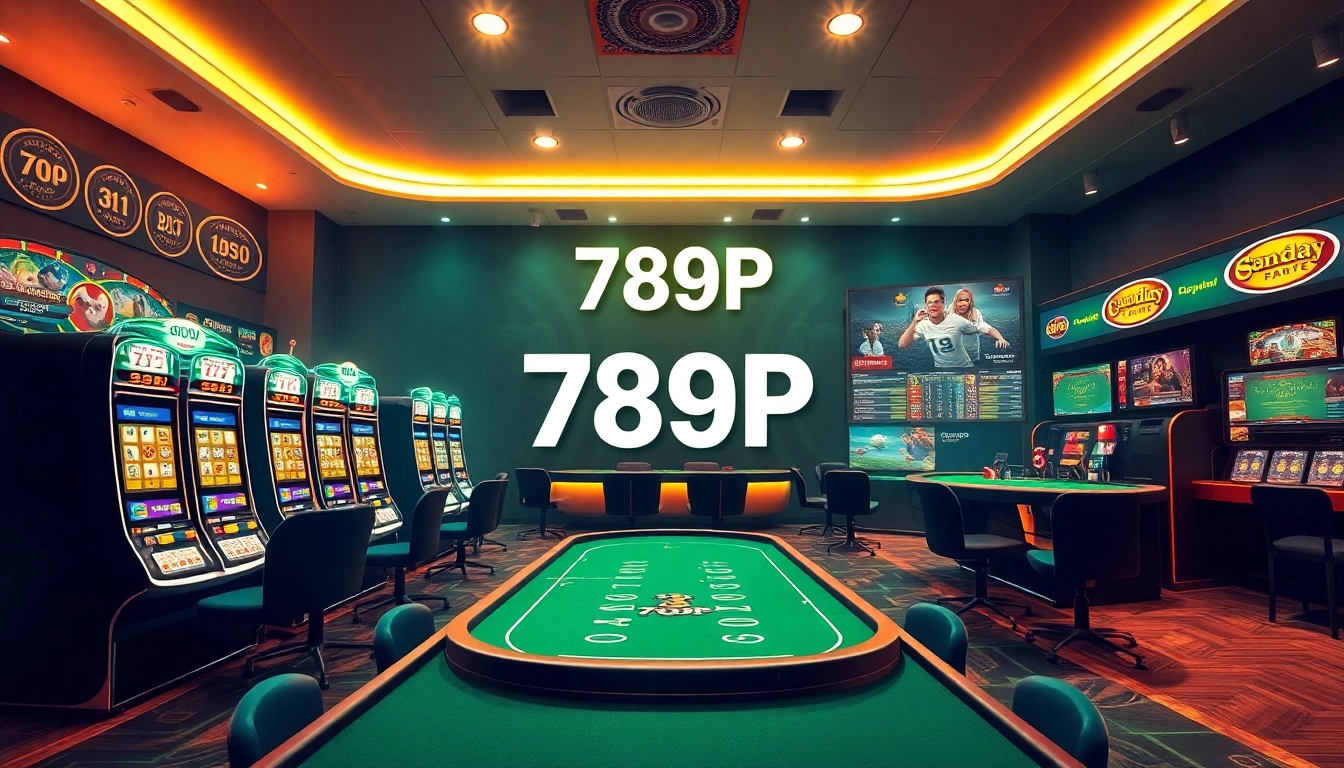 Engaging 789P online gambling platform showcasing casino and sports betting environments.