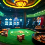 Experience excitement at ku88 casino with vivid poker gameplay and bright slot machines.