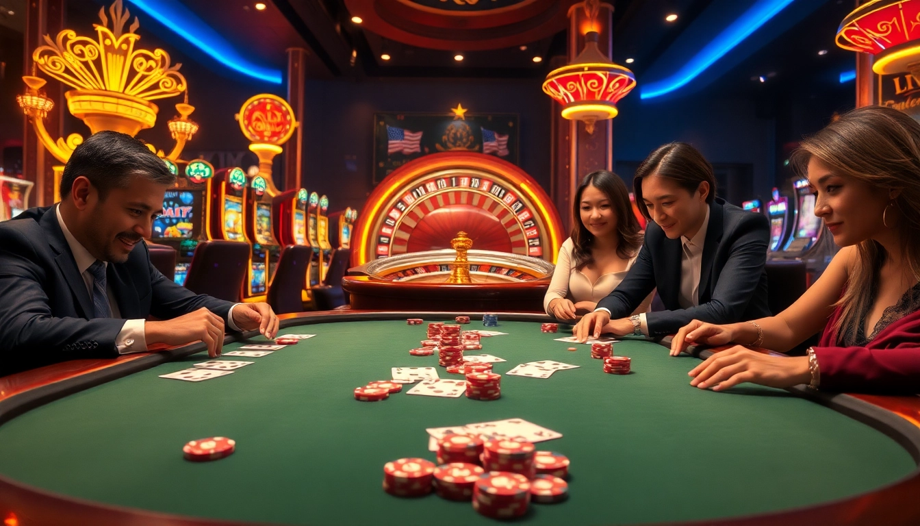 Experience the thrill of MM88 with vibrant casino games featuring poker, slots, and roulette.