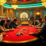 Experience the thrilling action of b52club poker at a vibrant casino table.