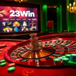 Experience thrilling roulette action at 23Win with vibrant casino visuals and elite gaming.
