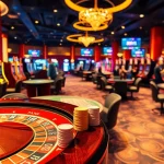 Experience vibrant gaming excitement with 888YES on a luxurious casino floor.