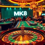 Experience the thrill of winning at MK8 with a luxurious casino atmosphere filled with exciting games.