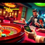 Betting excitement at good88 with poker chips and a roulette wheel in a luxury casino setting.