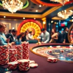 Players enjoy an exciting game at 789bet's luxurious casino tables.