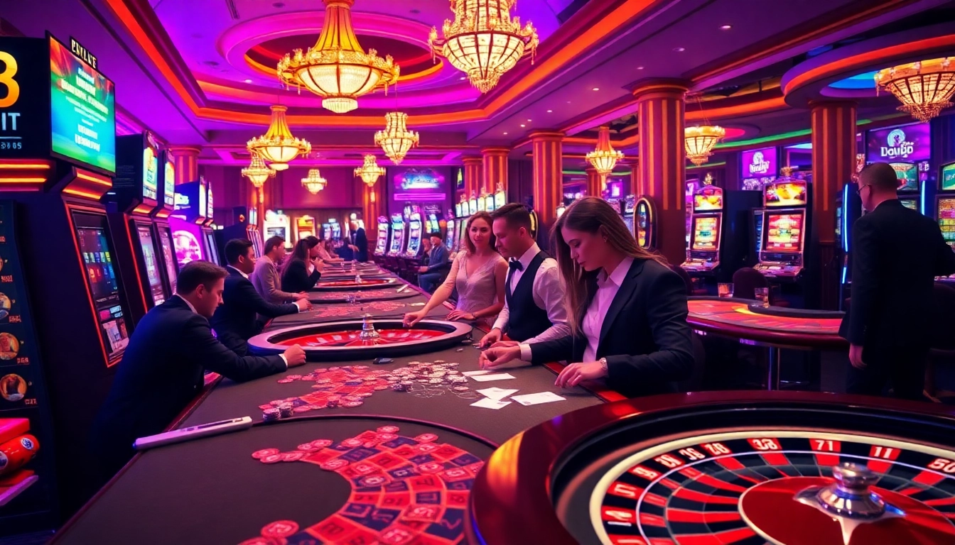Experience thrilling gaming at 88i com with players enjoying vibrant casino tables and exciting gameplay.