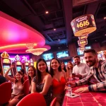 HH666 online casino experience with live dealers and vibrant games, reflecting excitement and big wins.