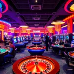 Experience the excitement of GG88 casino with vibrant gaming tables and thrilling slot machines.