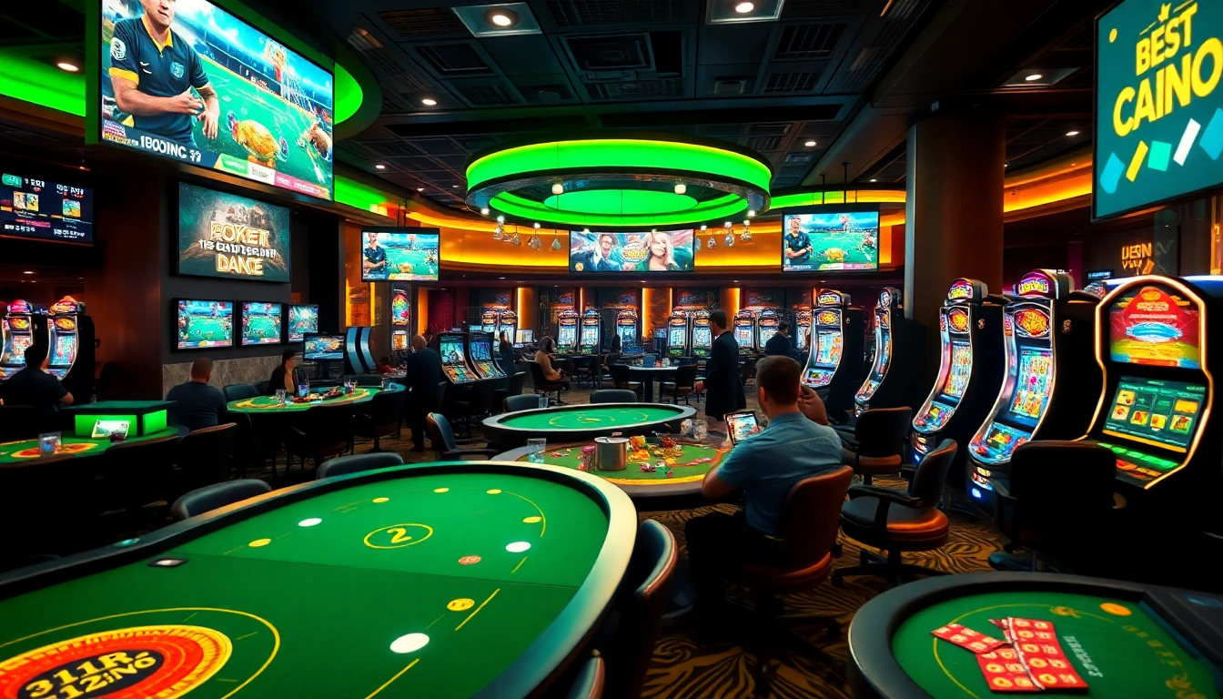 SboBet.dance online casino scene with engaging players and vibrant gaming atmosphere.