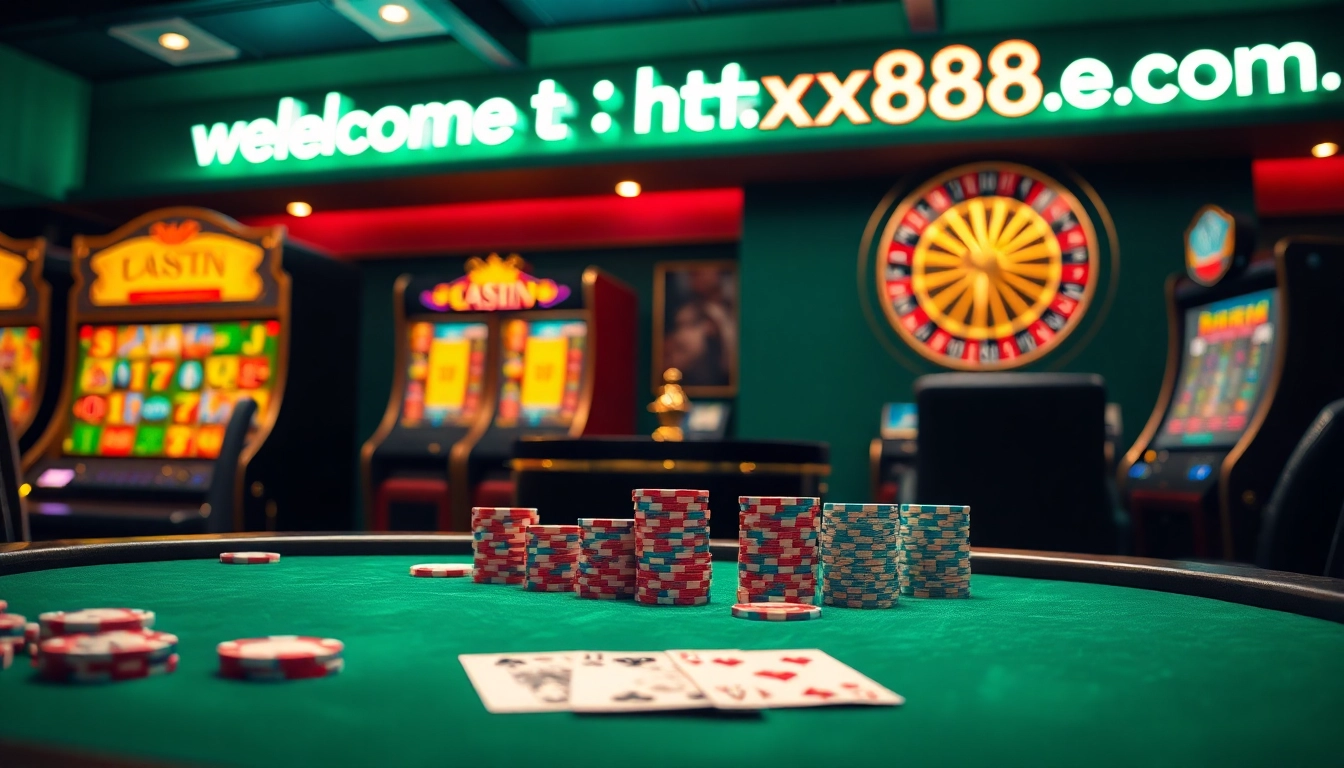 Join the action at https://xx88.eu.com/ with vibrant poker chips and a thrilling game atmosphere.