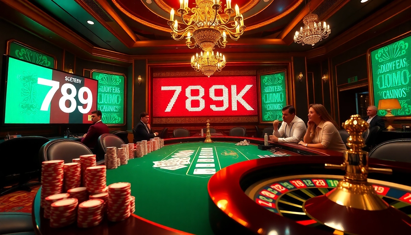 Experience the thrill of the 789K high-stakes poker game at a luxurious casino table.