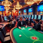 Players engaging in high-stakes poker at 888new casino, showcasing excitement and strategy.