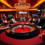 Players enjoy high-stakes gaming at the luxurious 789win casino, complete with roulette and poker.