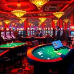 C54.gb.net's exhilarating online casino experience with vibrant gaming action and luxury setup.