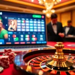 GA88 players enjoying a thrilling gaming experience at a luxurious casino table with cards and chips.