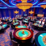 Experience the excitement of tg88's casino scene with players enjoying poker and slot machines.