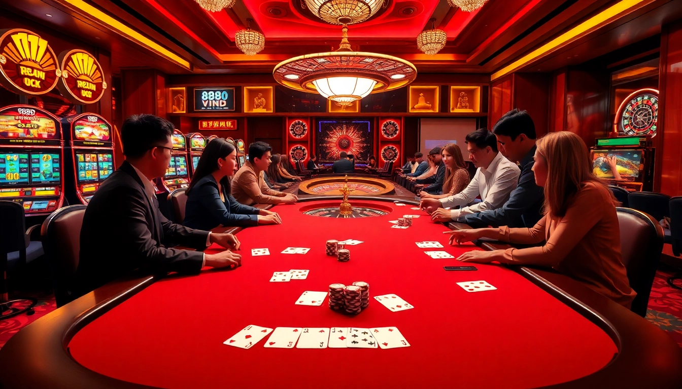 Experience thrilling games at 888VND with vibrant casino visuals and action-packed gameplay.