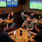 Experience thrilling live sports betting action at MM88 with friends and drinks