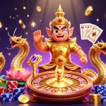 Experience thrilling gameplay at Gk88 with vibrant 3D casino elements and enchanting characters.