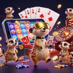 Engage with Debet through vibrant casino escapades featuring lively meerkats and thrilling games.