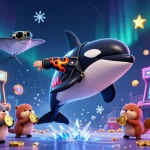 Experience thrilling action with deeplearninguniversity-themed characters in an ultra-detailed casino scene