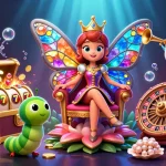 Experience thrilling gameplay with open88 and vibrant casino elements in a colorful 3D scene.