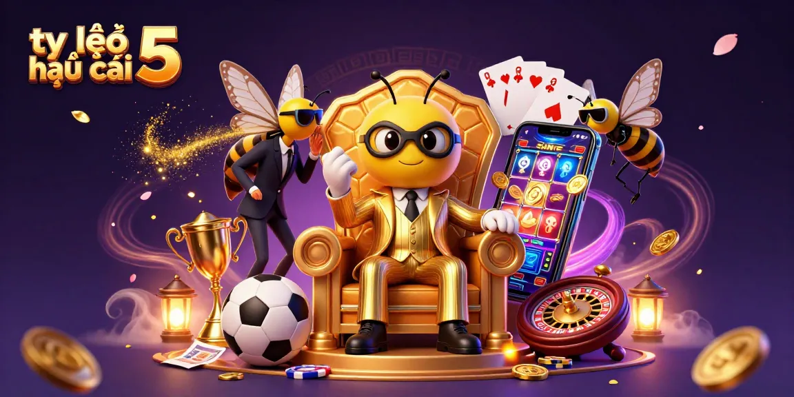Experience the thrill of tỷ lệ kèo nhà cái 5 with dynamic sports betting visuals and engaging 3D characters.